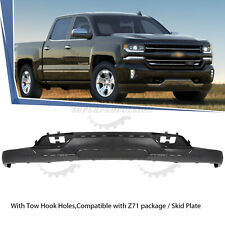 For Silverado 1500 2016-2019 Front Bumper Valance With Tow Hook Holes picture