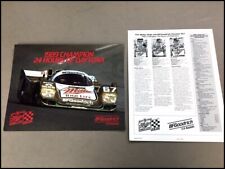 1989 Porsche 962 Daytona Race Champion 1-page Car Sales Brochure Spec Sheet picture