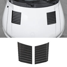 Carbon Fiber Hood Engine Air Vent Outlet Cover Trim For Ford F150 Raptor 2009-14 picture