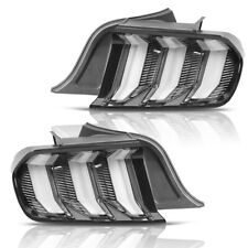LED Sequential Tail Lights For 2015-2023 Ford Mustang Euro Style Brake Lamps picture