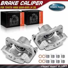 2x Disc Brake Caliper with Bracket for Toyota Yaris 2006-2015 Front Left & Right picture