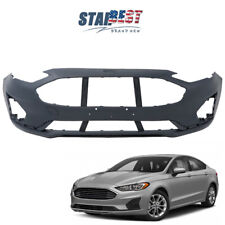 For 2019 2020 Ford Fusion Front Bumper Cover Plastic W/O Tow Hook Replacement picture