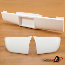 New White Rear Bumper Corner + Roll Pan Set Paintable For Chevy Blazer 1995-2005 picture