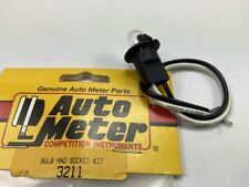 Auto Meter 3211 Replacement Gauge Light Bulb & Socket, T3 #168 Wedge, Snap-in picture