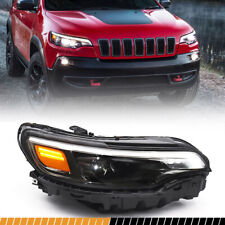 For 2019-2023 Jeep Cherokee Projector Full LED Headlight Assembly Lamp Passenger picture