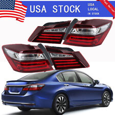 Tail Lights Fit For 2016-2017 Honda Accord Left and Right Inner and Outer Brake picture
