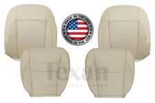 2007 to 2012 Lexus ES 350 Perforated Leather Replacement Seat Cover Tan picture