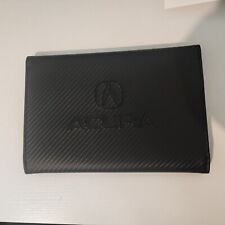 2017 Acura NSX Original Carbon Fiber Case for Owners Manual - Brand New - OEM picture