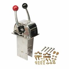 NEW SeaStar CH5200P Marine Boat Controls Twin Lever Polished Stainless Teleflex picture