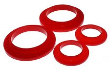 Energy Suspension 79-04 Mustang Rear Coil Spring Isolators Upper & Lower (Red) picture