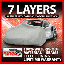 7 Layer Car Cover Indoor Outdoor Waterproof Breathable Layers Fleece Lining 7780 picture