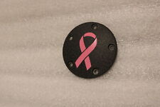 NEW HARLEY BLACK TIMER COVER PINK RIBBON PNK01-04BW BREAST CANCER AWARENESS picture