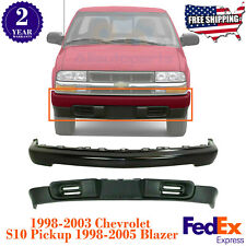 Front Primed Black Bumper Kit For 1998-2003 Chevrolet S10 Pickup/ 98-05 Blazer picture