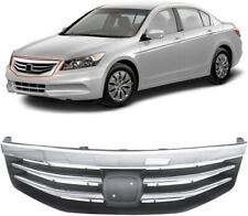 For 2011 2012 Honda Accord Chrome Radiator Bumper Grille Front Upper Grill picture