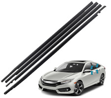 Weatherstrip Window Seal Car Window Moulding Trim,Compatible With2016-2021 Civic picture