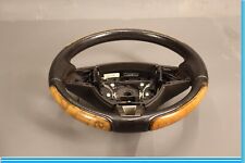07-09 Jaguar XK XKR Steering Wheel Leather Wood Black Oem picture
