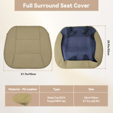For Mercedes-Benz C300 E450 Car Front Driver Seat Cover Leather Full Surround US picture
