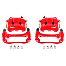 PowerStop S4928A Red Powder Coated Calipers For 05-14 Ford Mustang picture