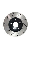 [Front Slott Brake Rotors Ceramic Pads] Fit 03-08 Nissan 350Z w/Brembo Pkg picture