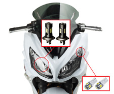Kawasaki Ninja 650 R ER-6f EX-6  KRT LED SET Headlight Pilot fits 2009-2015 picture
