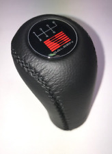FORD MUSTANG SALEEN Cobra 1979-2004 Genuine Leather Black Handmade Shift Knob picture