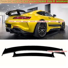 Gloss Black GT Wing Rear Spoiler GTR Style For Mercedes Benz AMG GT GTS 2016+ picture