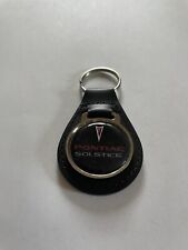 Pontiac Solstice Keychain Pontiac Black Leather Key Chain picture