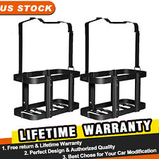 2PCS 5.28 Gallons Jerry Can Holder Mount Gas Rack Oil Tank Bracket Fuel Gasoline picture