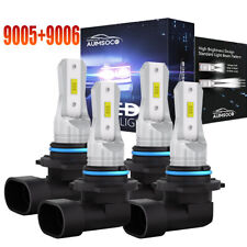 For Dodge Charger 2006-2010 LED Headlight Bulb White High/Low Beam 9005 9006 Kit picture