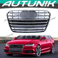For 2012-2014 2015 Audi A6 C7 S6 Chrome Front Grill S6 Style picture
