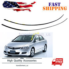 For 2006-2011 HONDA CIVIC Molding L&R Drip Side Set 73168-SNA-013 73158-SNA-013 picture