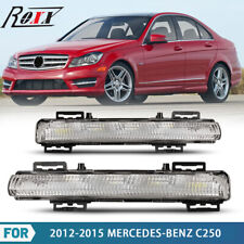 Fog Lights For 2012-2014 Mercedes Benz C200/C300/C63 AMG 12-15 C250/C350 LED L+R picture