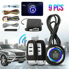 Keyless Entry Engine Start Alarm System Push Button Remote Starter Stop Car SUV picture