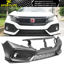 Fits 16-20 Honda Civic Si Sedan Coupe OE Style Front Bumper Conversion Bodykit picture