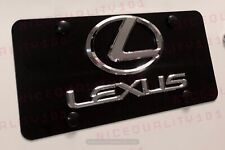 3D Lexus F Sport Front Stainless Steel Finished License Plate Frame Holder picture