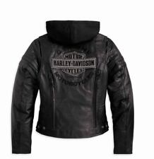 Harley-Davidson Women's Miss Enthusiast 3 in 1 Leather Jacket picture