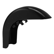 Vivid Black Front Fender Fit For Harley Touring Touring Street Road Glide 14-24 picture