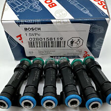 6X Bosch OEM Fuel Injector 0280158119 For Jeep Dodge Wrangler Chrysler 3.3L 3.8L picture