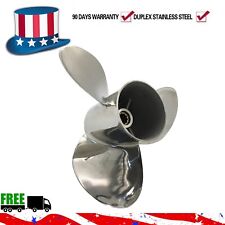 JSPROP OEM 10 1/4x11 Boat Outboard Propeller for SUZUKI Engines 25-30HP RH picture