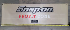 SNAP-ON TOOLS BANNER SIGN 4FTx15IN HEAVY DUTY VINYL NEW picture