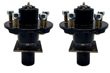 Pair 5 x 4.5 Replacement Idler Hub Spindle Kit w/Flange Trailer Axle 3500# 84 picture