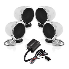 Boss Audio Systems MC470B 3” Motorcycle Speakers & 2 Ch Bluetooth Amplifier picture