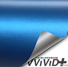 VVivid 2020 VVivid+ Matte Metallic Blue (Ghost) Vinyl Car Wrap Film | V203 picture