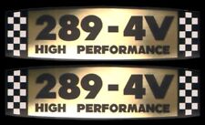 Ford 1964-66 289 High Performance Valve Cover Decal Set picture