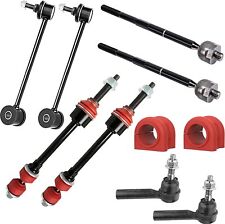 10PC Front/Rear Sway Bar Links Bushings Tie Rod Ends Fits Ram 1500 4WD '09-'12 picture