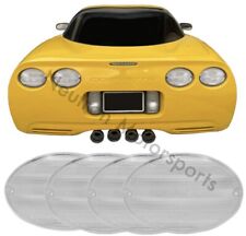 For 1997-2004 C5 Chevy Corvette Z06 Clear Tail Light Lamp Lenses 4pcs picture