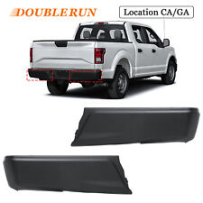 2X Black Steel Left Right Rear Bumper Face Bar End Caps For 2015-2020 Ford F150 picture