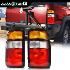 Pair Red Tail Lights Fit For 2000-2006 Chevy Suburban Tahoe GMC Yukon picture