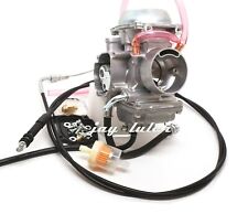 Carburetor & Throttle Cable For Suzuki King Quad 250 LTF4WDX 300 LT-F300F   picture
