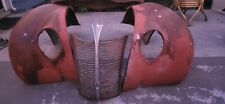 Original 1938 1939 Ford Deluxe Grill, front fenders, and dash picture